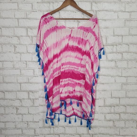 Tie dye swimsuit cover-up - Picture 4 of 14